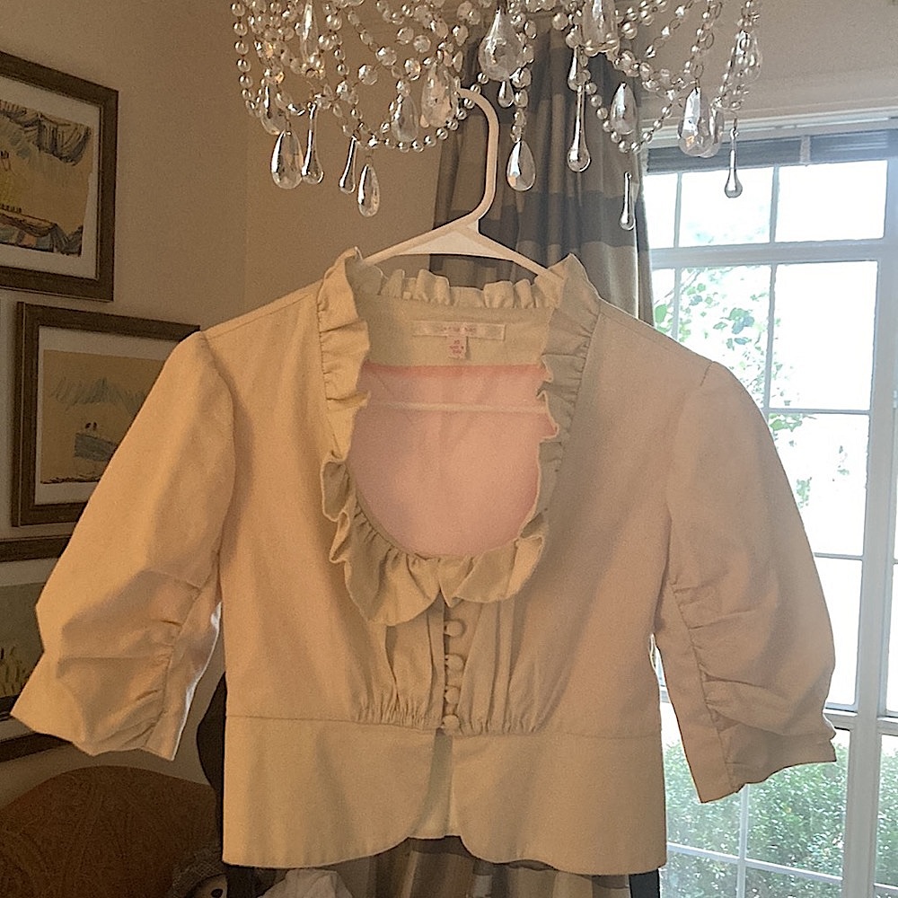 Precious Victorian style jacket byJenny Han